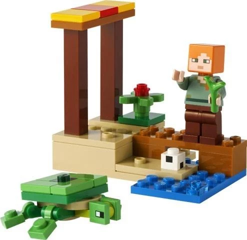 LEGO Minecraft 30432 The Turtle Beach - Resim 2