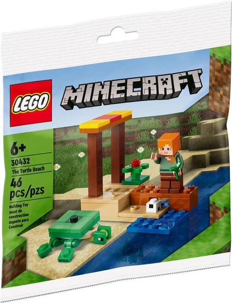 LEGO Minecraft 30432 The Turtle Beach ürün görseli 1