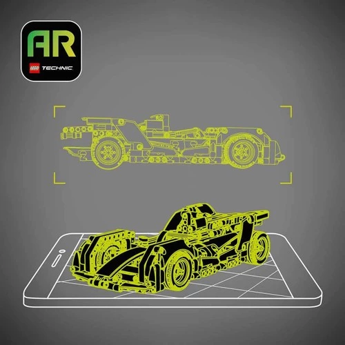 LEGO Technic 42137 Formula E Porsche 99x Electric - Resim 5