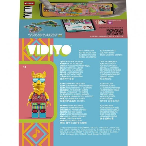 LEGO Vidiyo 43105 Party Llama BeatBox - Resim 4
