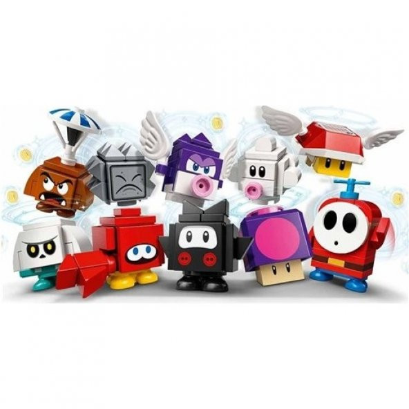 LEGO Super Mario 71386 Character Pack 2: Tam Seri ürün görseli 1