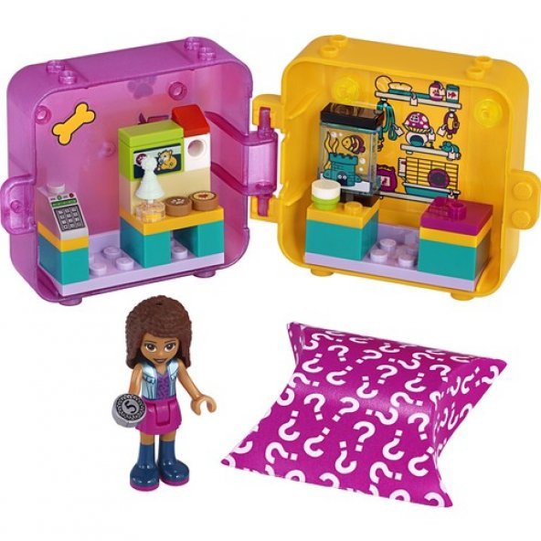 LEGO Friends 41405 Andreas Play Cube - Pet Shop ürün görseli 1