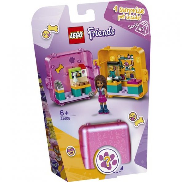 LEGO Friends 41405 Andreas Play Cube - Pet Shop - Resim 2