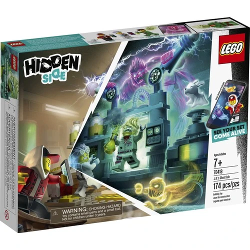 LEGO Hidden Side 70418 J.B.'s Ghost Lab - Resim 3