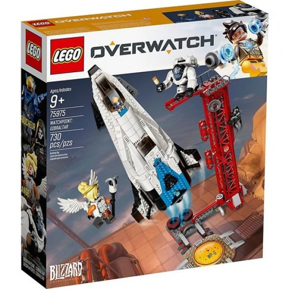 LEGO Overwatch 75975 Watchpoint: Gibraltar - Resim 2