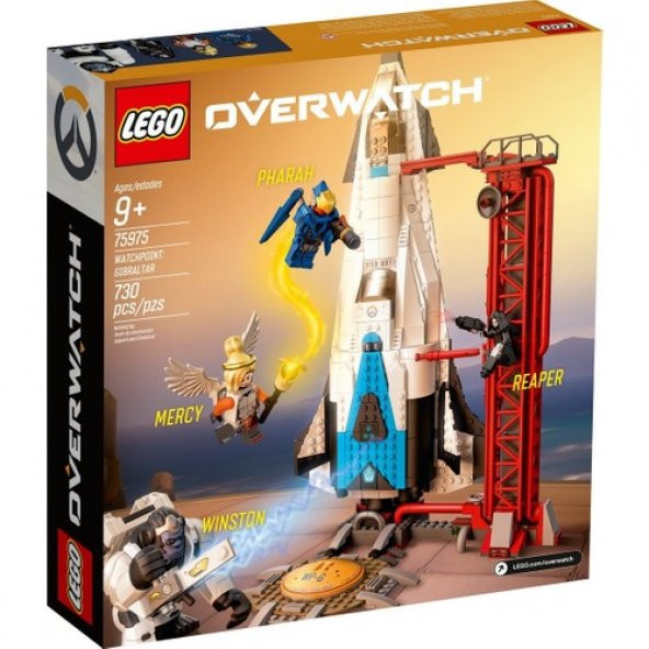 LEGO Overwatch 75975 Watchpoint: Gibraltar - Resim 3