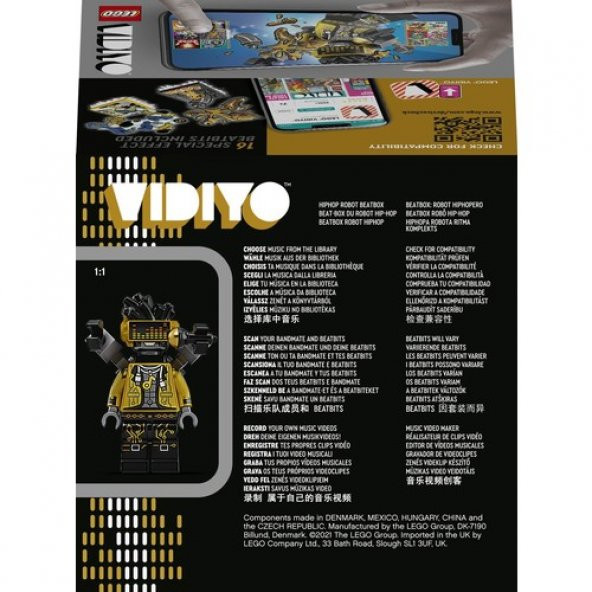 LEGO Vidiyo 43107 Hiphop Robot BeatBox - Resim 4