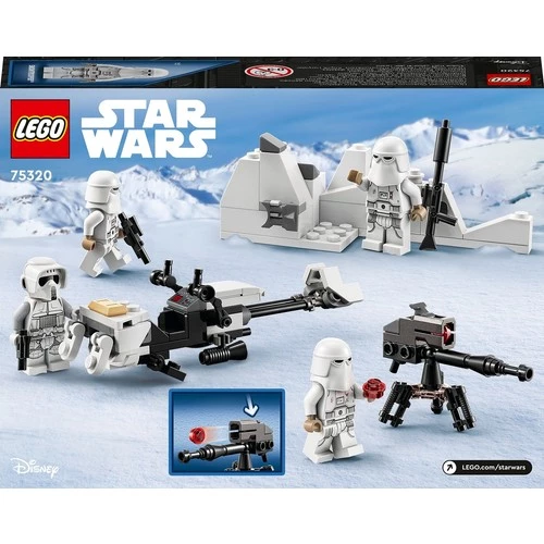 LEGO Star Wars 75320 Snowtrooper Battle Pack - Resim 4