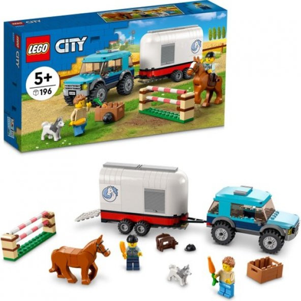 LEGO City 60327 Horse Transporter ürün görseli 1