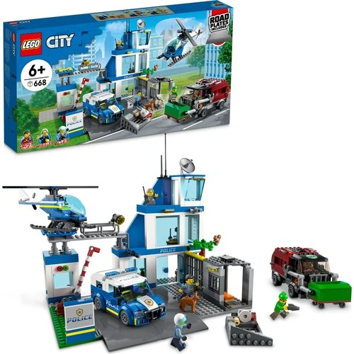 LEGO City 60316 Police Station ürün görseli 1