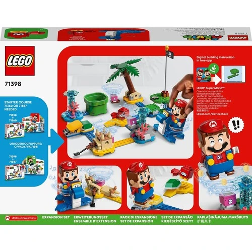 LEGO Super Mario 71398 Dorrie's Beachfront - Resim 7