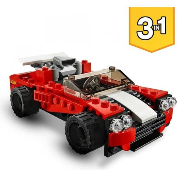 Lego Creator 31100 Sports Car - Resim 5