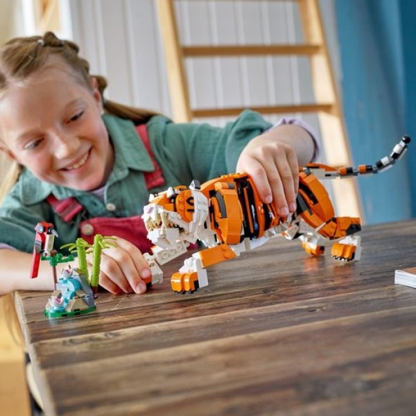 LEGO Creator 31129 Majestic Tiger - Resim 5