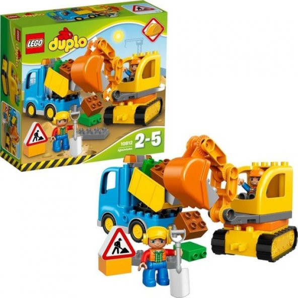 LEGO Duplo 10812 Truck Tracked Excavator ürün görseli 1