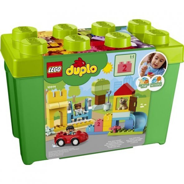 Lego Duplo 10914 Deluxe Brick Box - Resim 4