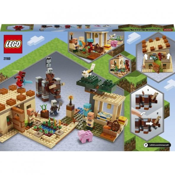 LEGO Minecraft 21160 The Illager Raid - Resim 4