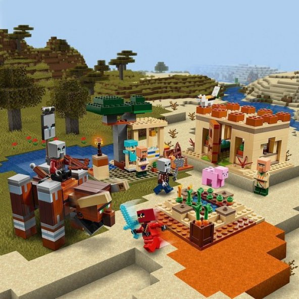 LEGO Minecraft 21160 The Illager Raid - Resim 7