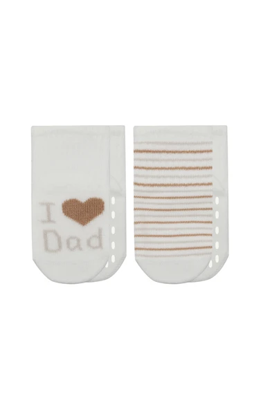 Bistyle Mom Dad Penye Kaymaz Soket Çorap 2li 10147 Çember Dad ürün görseli 1