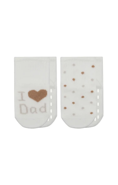 Bistyle Mom Dad Penye Kaymaz Soket Çorap 2li 10147 Puan Dad ürün görseli 1