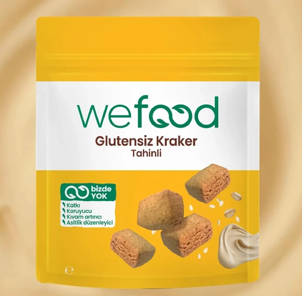Wefood Tahinli Kraker 40 Gr - Resim 2