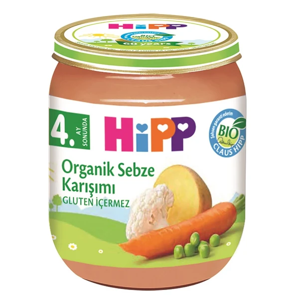 Hipp Organik Sebze Karışımı 125 Gr ürün görseli 1