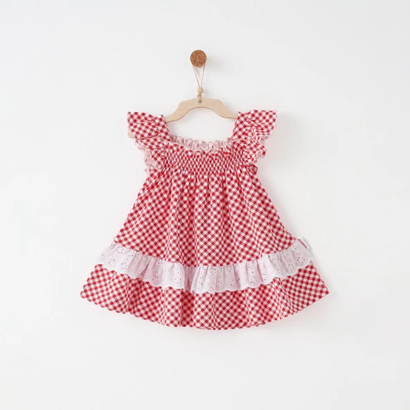 Andywawa AC26689 Herry Chatty Elbise Red ürün görseli 1