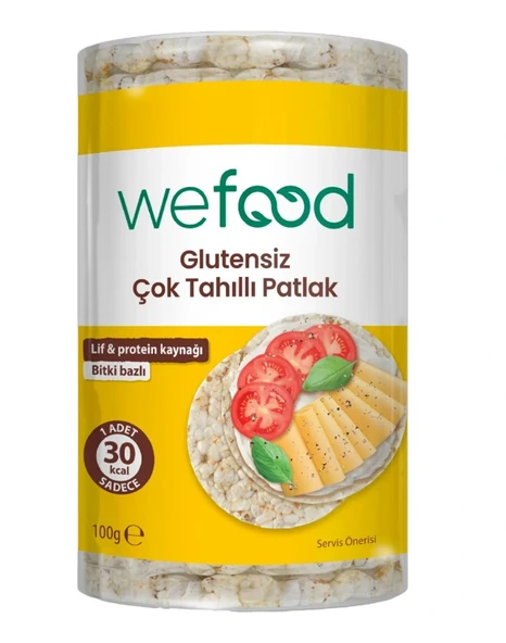 Wefood Çok Tahıllı Pirinç Patlağı 100 Gr ürün görseli 1