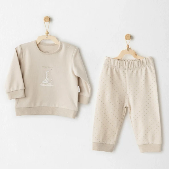 Andywawa AC26062 You Are Special 2'li Takım Beige ürün görseli 1