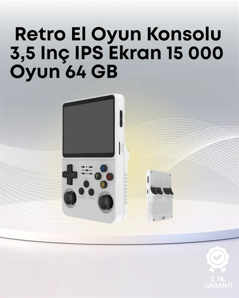 Retro El Konsolu – Gelişmiş Donanım ve Özelleştirilebilir Yazılım Yapısı ürün görseli 1