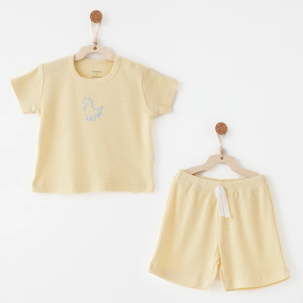 Andywawa AC26771 Jacquard Special Modal 2li Takım Yellow ürün görseli 1