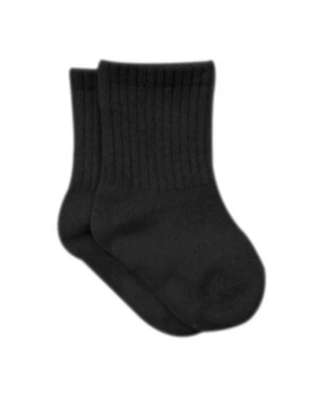 Bistyle 6'Lı Basic Penye Soket Çorap 10101 Siyah ürün görseli 1