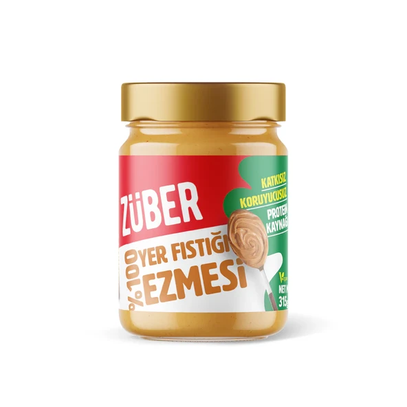 Züber %100 Yer Fıstığı Ezmesi 315 Gr ürün görseli 1