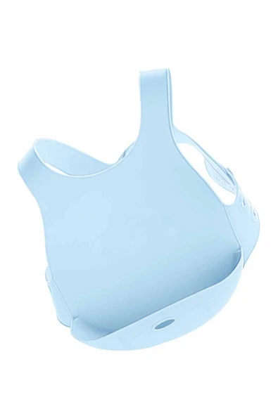 OiOi Silikon Mama Önlüğü Mineral Blue ürün görseli 1