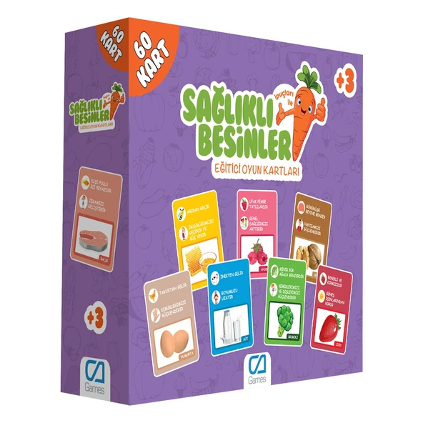 Games Sağlıklı Besinler 60 Kart 5106 ürün görseli 1