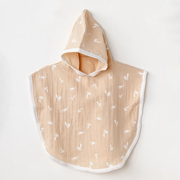 Andywawa AC24511 Müslin Smil All Day Bebek Panço Beige ürün görseli 1