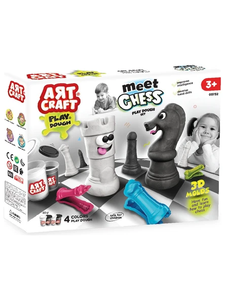 Art Craft Satranç Hamur Set 03732 - Resim 2