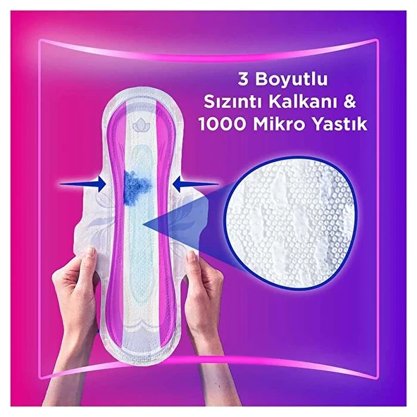 Orkid Ultra Platinum Gece Ped 24'Lü - Resim 3