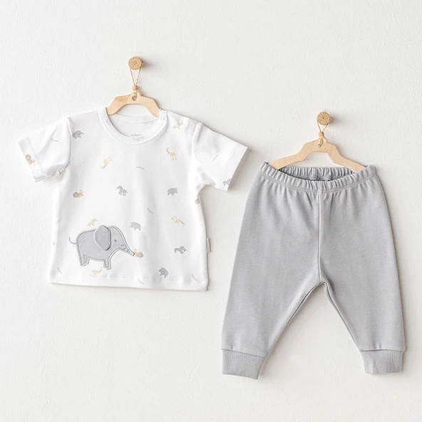Andywawa AC25809 Little King 2'Li Takım Grey ürün görseli 1