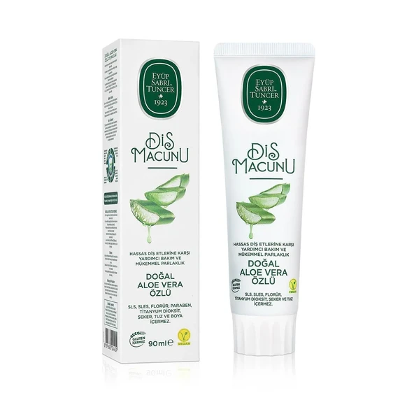 Eyüp Sabri Tuncer Doğal Diş Macunu 90 Gr Aloe Vera ürün görseli 1