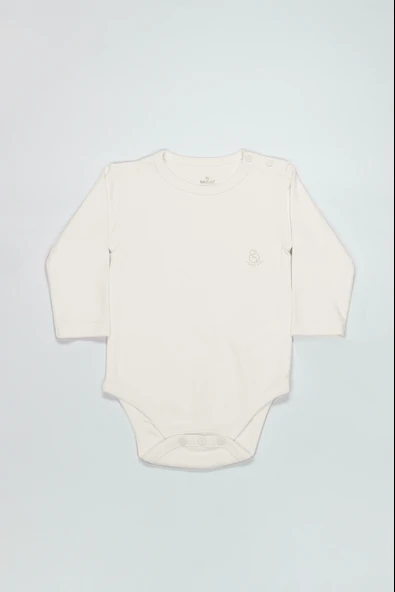 Bistyle Natural Basic Style Uzun Kol Body 17104 Ekru ürün görseli 1
