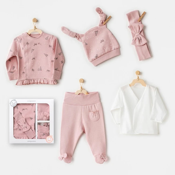 Andywawa AC25040 Puppy Gazelle 5'Li Hastane Çıkışı Pink ürün görseli 1