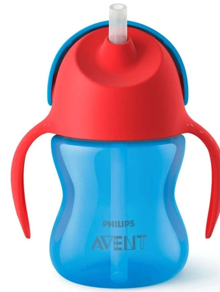 Philips Avent Desenli Pipetli Bardak 200 ml Erkek ürün görseli 1