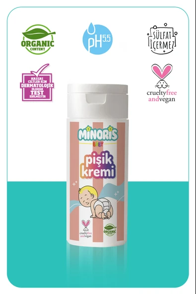Minoris Baby Pişik Kremi 55 Gr - Resim 2