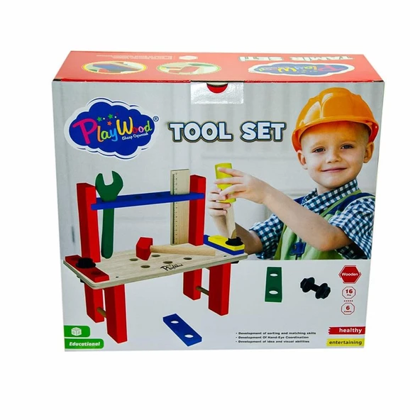 PlayWood Ahşap Tamir Seti 397 ürün görseli 1