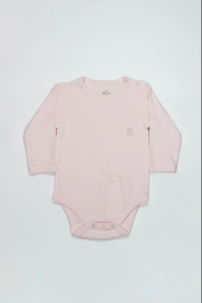 Bistyle Natural Basic Style Uzun Kol Body 17104 Pembe ürün görseli 1
