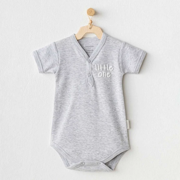 Andywawa AC25896 Basic Bebe Body Grey Melange ürün görseli 1