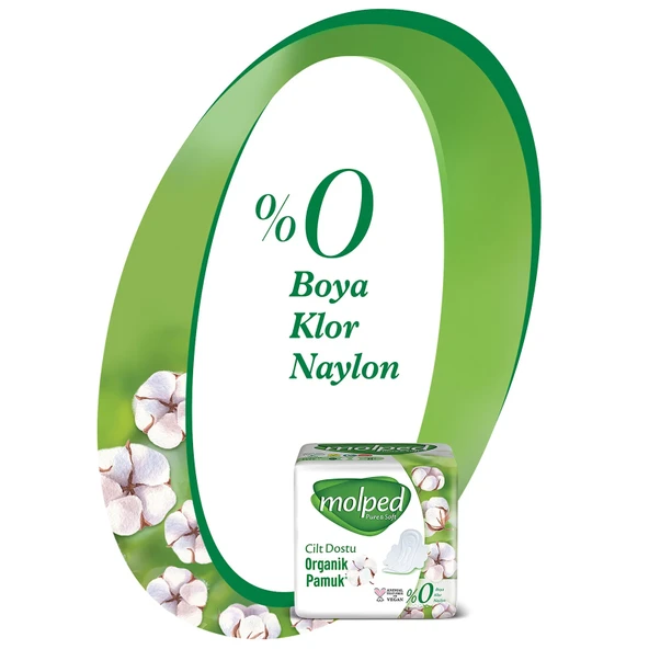 Molped Pure & Soft Normal Ped Süper Eko 24 Adet - Resim 3