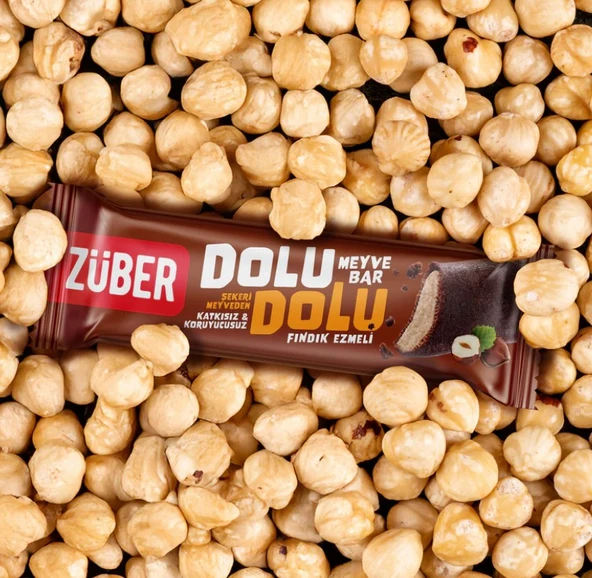 Züber Dolu Dolu Fındık Ezme Meyve Bar 30 Gr ürün görseli 1