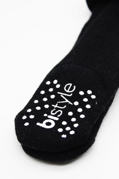 Bistyle Kaymaz Basic Külotlu Çorap 50501 Siyah - Resim 3