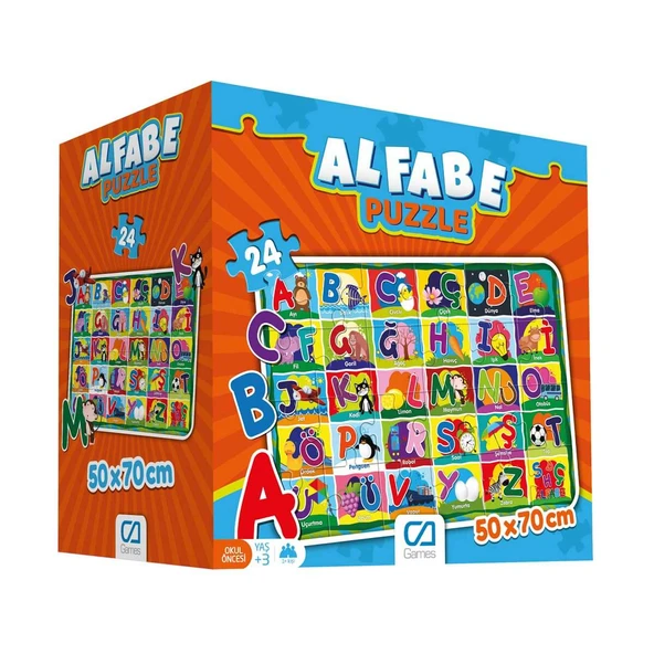 Games Alfabe Puzzle 24 Parça 5027 ürün görseli 1